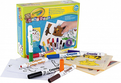 Фото товара Crayola 81-8113 Н-р "Мой первый пазл с наклейками"