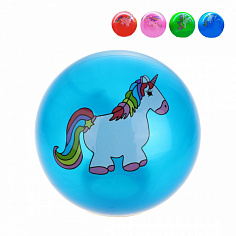 636114 Мяч детский 22 см, Пони, в ассорт.