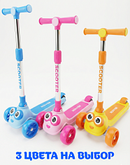 Самокат NRG-606 складной+муз. с подсветкой до 60кг