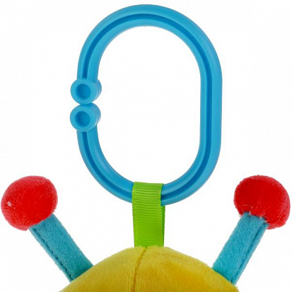 Фото RHM-B5 Текстильная игрушка погремушка бабочка подвеска с вибрацией на блистере Умка
