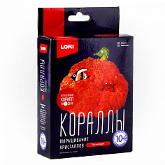 LORI Крк-001 Крк-001 Выращивание кристаллов.Кораллы "Красный коралл"