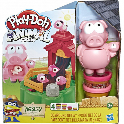 Фото 6723 Play-Doh Набор игровой Озорные поросята