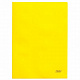 миниатюра Папка-уголок А4 ХАТБЕР, 180 мкм, пластиковая, желтая (AG4_00105) (051432) (20/400)