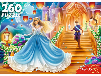 Фото товара ПУ260-7721 ПАЗЛЫ 260 элементов. Золушка после бала (арт.ПУ260-7721)