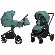 CARRELLO Детская коляска 2 в 1 CARRELLO Epica CRL-8510/1 Tea Green (черн.рама)
