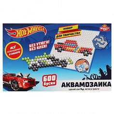 AB600-HW1 Набор д/детского тв-ва ХОТ ВИЛС аквамозаика 600 бусин МУЛЬТИ АРТ