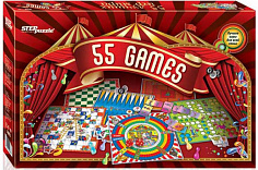0134R-66 Настольня игра "55 в 1"