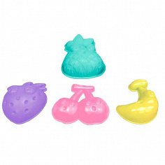 ПНФ-6030 Формочки фруктовые КРОКОТАМ 4 предмета, пастельные цвета ПНФ-6030 /32/