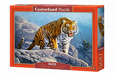 Пазлы B-53346 Тигр на горе, 500 деталей Castor Land
