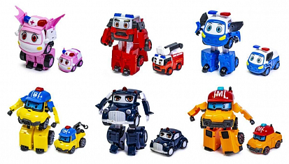 Трансформер Робокар Поли (6видов)83168-30 фото  в Белогорске купить