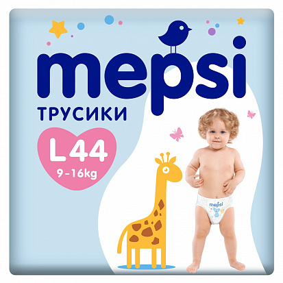 Фото товара Трусики Mepsi L 9-16 44 шт