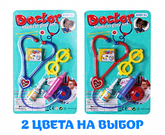 X011-6 Игровой набор доктора Doctor: Medical Play Set (5 предметов), 2 вида в ассорти [цена за шт.] 