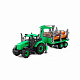 миниатюра ПОЛЕ96487 Трактор "Прогресс" лесовоз инерционный (зелёный) (в коробке)