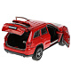 миниатюра CHEROKEE-12SL-RD Машина металл свет-звук "jeep grand cherokee" 12см, инерц., красный в кор. Технопар