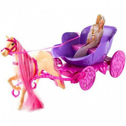 Фото Simba4667459 Лошадь+карета для куклы Штеффи
