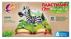 Пластилин ЛУЧ "Мини (Zoo)", 6цв. (48) (30С 1810-08)