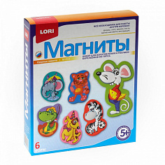 LORI М-014 Фигурки на магнитах "Озорные зверята" (Лори)