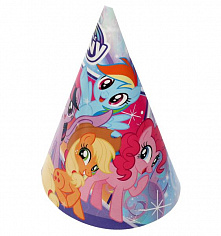 BH-60368-MLP Праздничные колпачки МОЙ МАЛЕНЬКИЙ ПОНИ набор из 6 шт, Товары для праздника