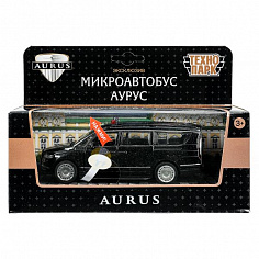 ARSENAL-143SL-BK Машина металл свет-звук аурус арсенал длина 13,8 см, дв, инерц, черный, кор. Техноп