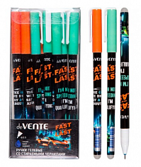 Д-5051520 Ручка пиши-стирай гель deVENTE Fast or Last 0,5мм синяя