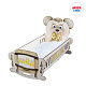 миниатюра МТ 11592 Кроватка для кукол "Honey bear" в подарочной упаковке 