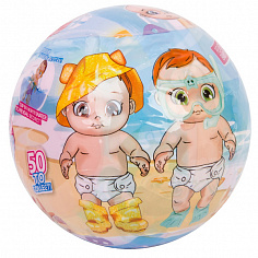 Д95926 Кукла беби-сюрприз в шаре с аксессуарами, серия пляж, D/B, арт.LM2518.