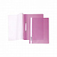 миниатюра Папка-скоросшиватель А4 ХАТБЕР, розовая 140/180 мкм, пластиковая (AS4_00112) (039971) (1/10/400)