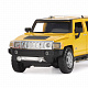 миниатюра 1251127JB ТМ "Автопанорама" машинка металлическая, Hummer H3, масштаб 1:24, желтый, открываются пере