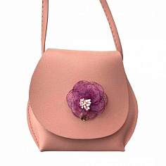 HXH20031003-12 Сумочка наплечная Роза 16*13 см в ассорт., пакет (800608)