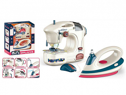 Фото товара 6713B швейная машина и утюг