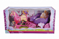 Simba4667459 Лошадь+карета для куклы Штеффи