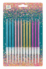 Свеча для торта 12 шт 9 см ОМ20010-7