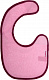 миниатюра LUBBY16411 LUBBY Фартук нагрудный"Первый" от3 мес,липучка,текстиль