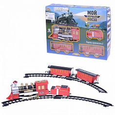 0638 железная дорога на батарейках Мой первый поезд русск.яз PlaySmart
