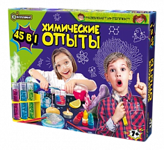 TG02-EX45-RU Набор опытов химия, 45-в-1 IQ Эксперимент