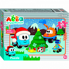 91475 Пазл 35 Грузовичок Лёва. Друзья 91475 Степ