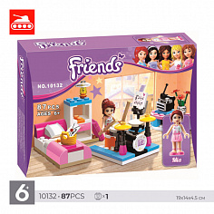 10 132 Конструктор LARI (BELA) Friend: Комната Мии (аналог 3939), 87 дет. (10132)