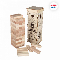 МТ 060606 Конструктор дженга "Башня" из 54 элементов