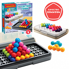 ВВ5532 Игра настольная логическая БондиЛогика Bondibon "IQ-СПУТНИК ГЕНИЯ"