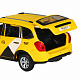 миниатюра 1251347JB Яндекс.Такси машинка металл., Lada Granta Cross, цвет желтый, масштаб 1:24, открываются 4 