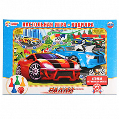 4690590102046 НАСТОЛЬНАЯ ИГРА-ХОДИЛКА "УМКА" РАЛЛИ В РУСС. КОР.