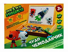 MMM-22 Игрушка деревянная Ми-ми-мишки чудо-чемоданчик, коробка Буратино