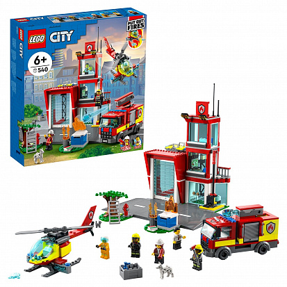 Фото 60320-L Конструктор LEGO CITY Fire Пожарная часть