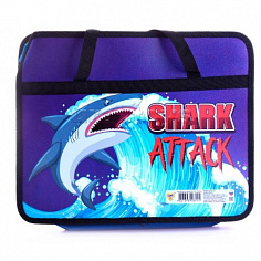 ПЧ-ПМ-А4-25SA Папка детск. А4 С ручками ПМ-А4-25 SHARK ATTACK 2023