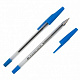 миниатюра Ручка шариковая LITE "927". 0,7 мм. прозрачный корпус, синяя (BPRL01-B) (164032) (50/1000)