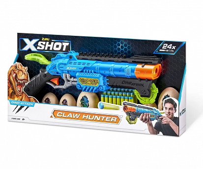 Фото 4861 Игровой набор для стрельбы ZURU X-Shot "Коготь охотника", упаковка открытая коробка