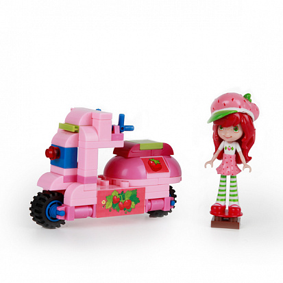 BB-6733-R Конструктор "город мастеров" шарлотта земляничка, 69дет. в русс. кор. фото