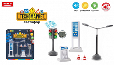 ZYF-0054-1 светофор на батарейках набор