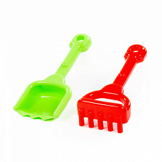 ПОЛЕ0733 Набор №221: совок №8, грабельки №8