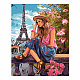 миниатюра LORI Рх-164 Картина по номерам холст на подрамнике 40*50см "Ароматы Франции"